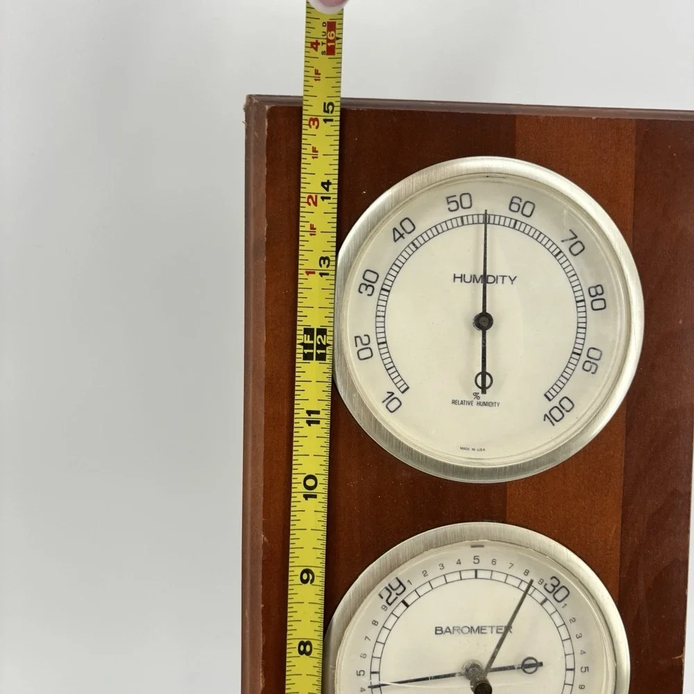 Big Sunbeam Weather station, Thermometer, Barometer Humidity Gauges USA Works!‎
